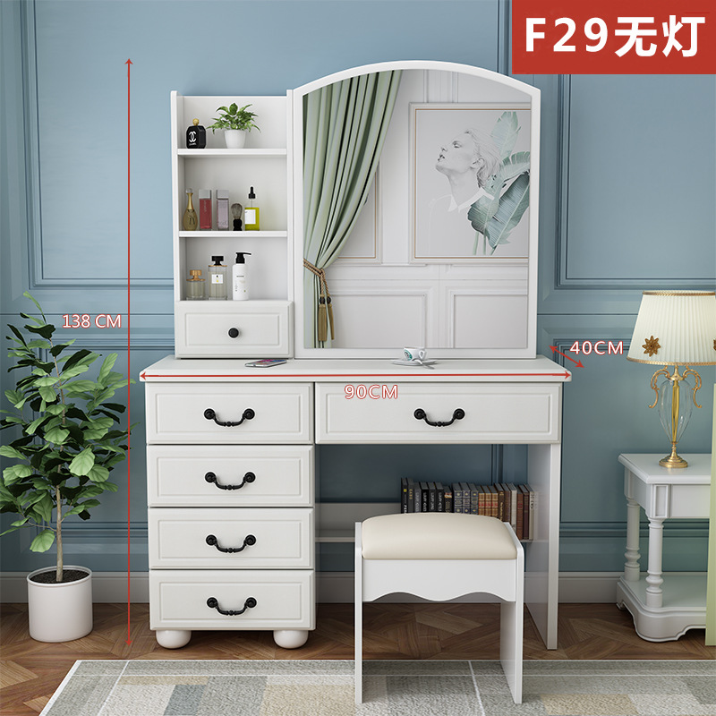 Meuble bas F29 sans éclairage - 90 cm - Tabouret