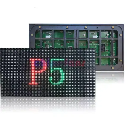 Outdoor P5 LED Display Screen Module Full-Color LED Display Panel for Digital Signage Advertising