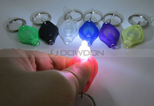 พวงกุญแจไฟฉายLEDขนาดเล็ก,ขับเคลื่อนด้วยแบตเตอรี่พวงกุญแจไฟฉาย - Product Image 6
