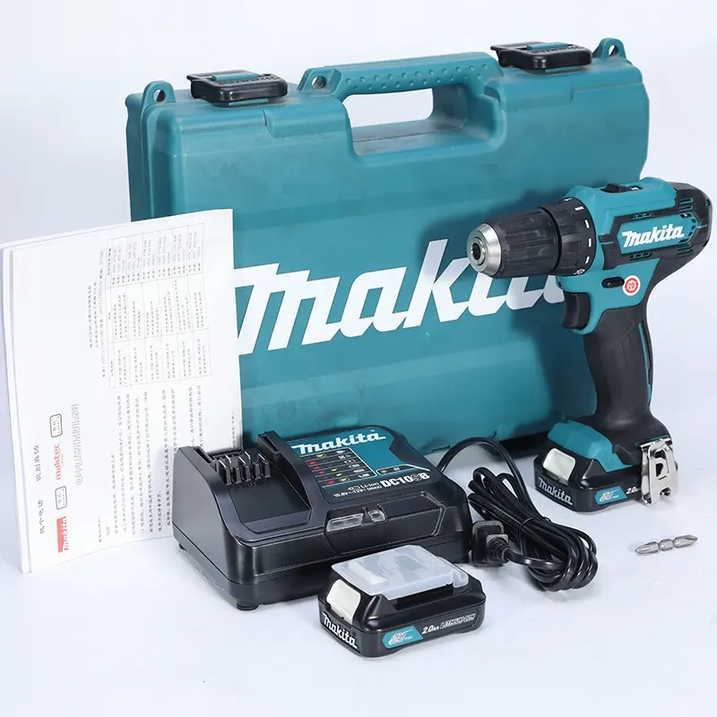 Original Makita 12V Cordless Max Torque 30N.m Lithium Battery Drill Professional Power Tools 10mm Hand Drill