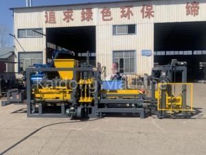 Máquina de bloques de arena KAIDONG, máquina de fabricación de ladrillos de enclavamiento de hormigón hueco hidráulico completamente automático para bloques, sistema hidráulico de bloqueo de arena, sistema de bloqueo de hormigón - Product Image 4