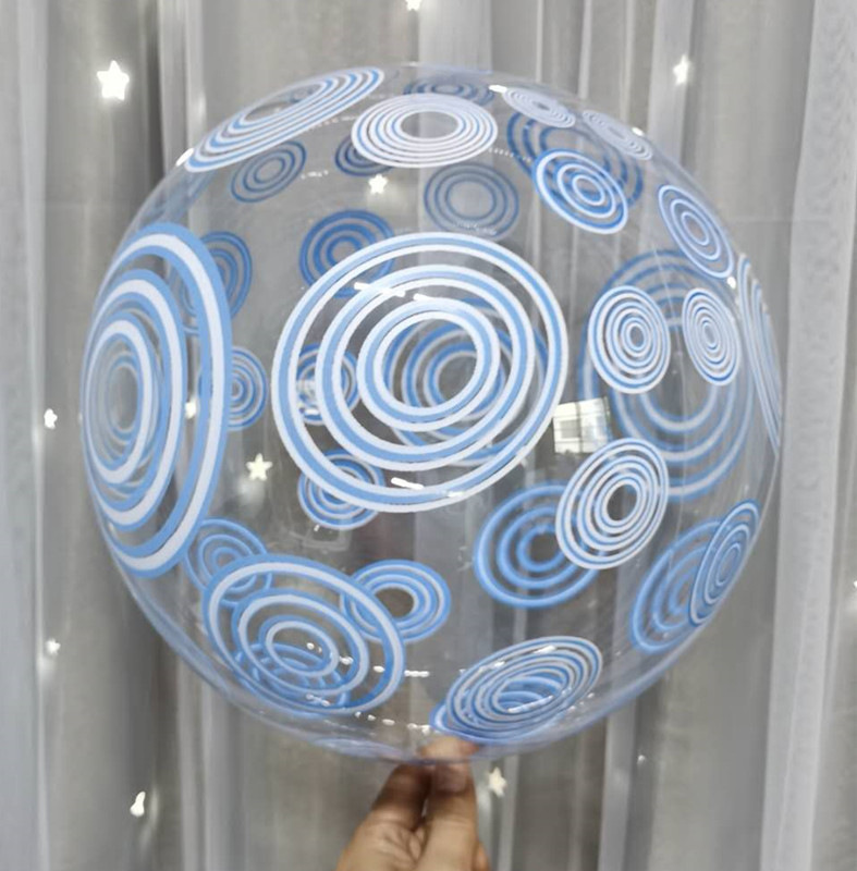 20 pouces cercle bleu