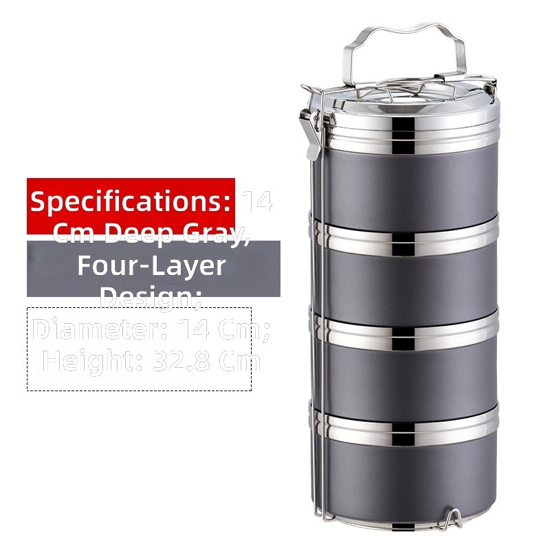 Dark gray-caliber 14cm four layers