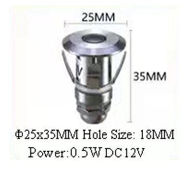 25mm 0.5W