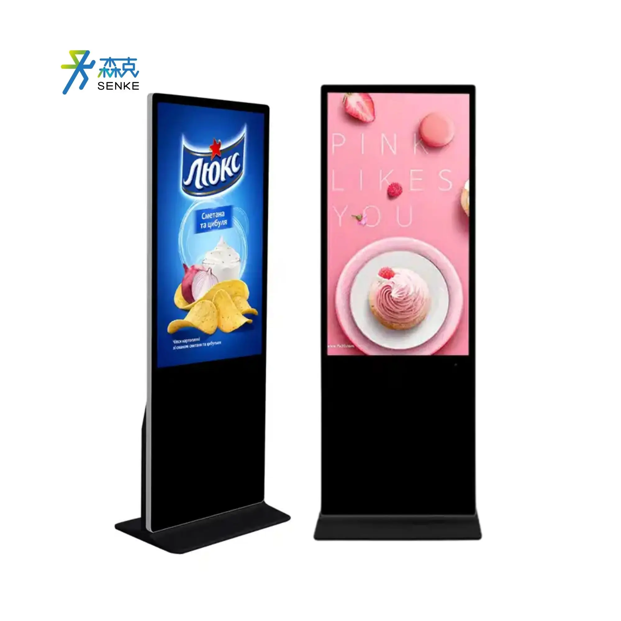 55 pollici rete commerciale pubblicità Digital Signage LCD LED Touch Screen chiosco