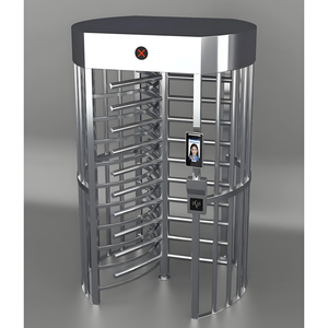 Curved Full Height Turnstile Single Lane Gate for Stadium Factory <strong>Access</strong> <strong>Control</strong> Security <strong>System</strong> - Product Image 1