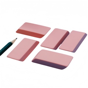 Văn phòng nghệ thuật tẩy nghệ sĩ kháng lớn sạch bút chì trở lại trường học tùy chỉnh logo sinh thái Tẩy bút chì màu hồng tẩy để vẽ - Product Image 4