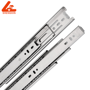 <strong>Drawer</strong> <strong>Slides</strong> Removable Ball Bearing Telescopic Storage Box Channel Triple Extension Furniture Sliding <strong>Rail</strong> <strong>Drawer</strong> <strong>Guides</strong> - Product Image 4