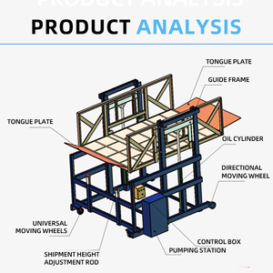 Plataforma elevadora de carga y descarga móvil Capacidad de carga 2 toneladas para plataforma de descarga de contenedores - Product Image 2