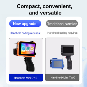 Impresora de mano inteligente de inyección de tinta 600 ppp para texto Código QR Imagen Número de lote Fecha de caducidad Impresión de etiquetas para granja - Product Image 2