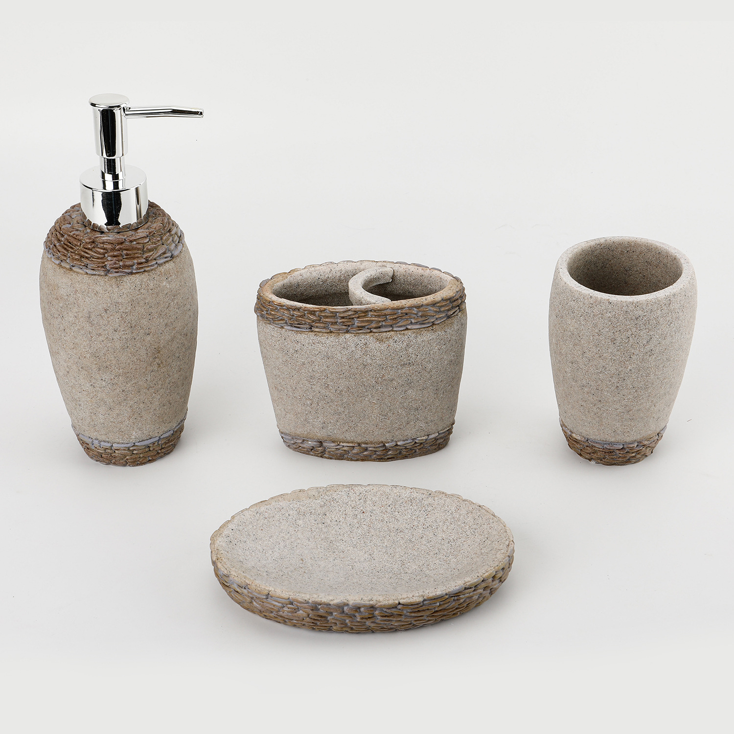1036 pebble four-piece set