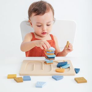 幼児向けシリコーンナンバーパズル,モンテッソーリ教育学習玩具,就学前向けカラフルなカウントパズル - Product Image 4