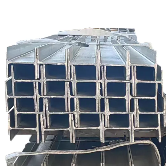 Chine Fournisseur Poutre Structure en acier à poutre en H galvanisée laminée à chaud Poutre en acier en forme de H