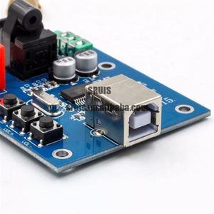 PCM2704 <strong>Audio</strong> DAC USB to S/PDIF Sound Card hifi DAC Decoder Board 3.5mm Analog Coaxial Optical Fiber Output A1-010 - Product Image 4