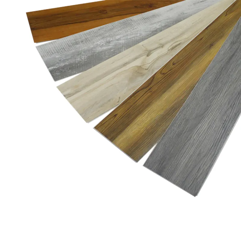 Ecofriendly UV coating 4/0.3/0.5/0.7 SPC Waterproof Wood Stone Carpet Grain vinyl flooring palnk click best price pvc flooring