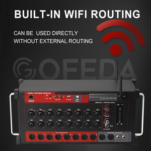 AFS16 <strong>Digital</strong> Mixer Wireless <strong>Digital</strong> Audio Mixer - Tablet, <strong>Computer</strong>, Smartphone &amp; Direct Touch <strong>Control</strong> - Product Image 5