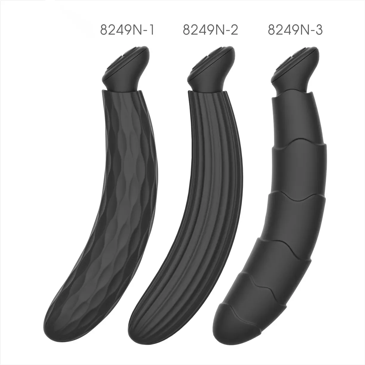 12 frekans silikon değnek masaj vajina seks oyuncakları yapay penis muz vibratör klitoris stimülasyon g spot vibratör kadınlar için