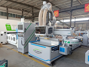 1325 atc cnc enrutador cnc de la máquina de corte de madera con sistema de carga y descarga para muebles de madera
