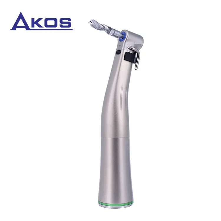 치과 임플란트 손 조각 제조자 감소 느린/저속 led 외과 201 contra 각 handpiece 20:1 akos 유형