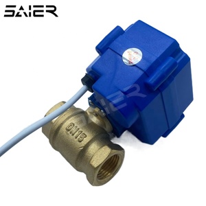 1/2英寸黄铜迷你电动切断阀220VAC DC3V 6v电动控制球阀 - Product Image 6