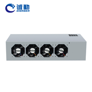 1u server chassis ATX alimentatore 24pin 6pin pc case 8 PCIE X16 HD B85 DDR3 Ram socket Support LGA1150 port 8 gpu case - Product Image 4
