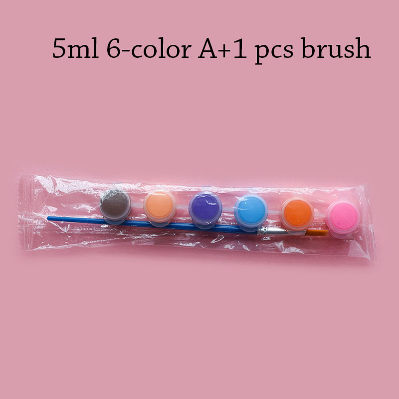5ml 6-color A+1pcs brush