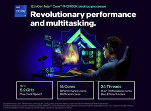 High Performance <strong>Computer</strong> CPU Intel Core I9-12900K Gaming <strong>Desktop</strong> <strong>Processor</strong> with Integrated Graphics and 16 (8P+8E) Cores - Product Image 2