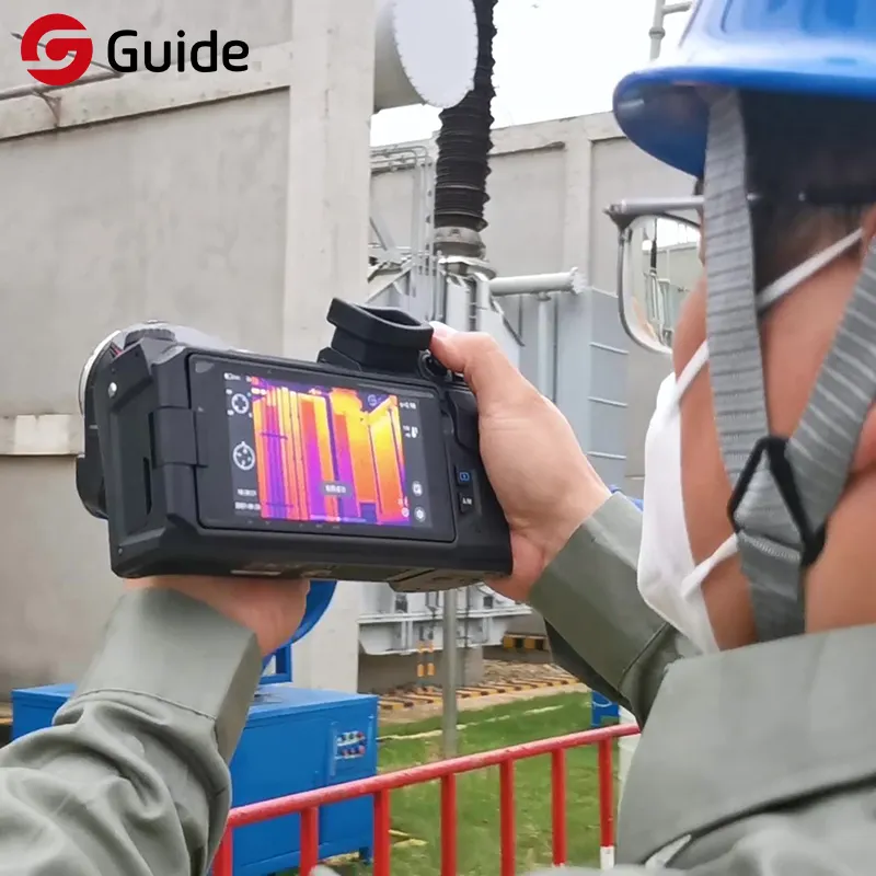 New Generation Focus Motor Thermal Infrared Camera Guide PS400 Thermal Imaging Camera for Electric Utilities Inspections