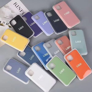 โลโก้ที่กำหนดเองสำหรับ Apple เคสซิลิโคนเหลวเคสฝาหลังซิลิโคนไมโครไฟเบอร์สำหรับ iPhone 16 PRO MAX เคสโทรศัพท์มือถือ - Product Image 1