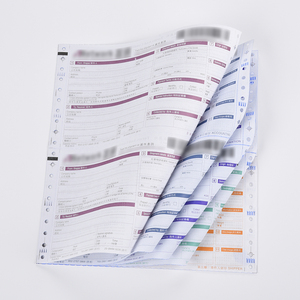 Papel sin carbón de color Pantone de forma continua de ordenador de calidad distinguida para usos múltiples