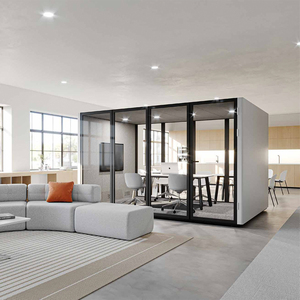 Flexspace 2026 New customized Acoustic cuộc họp thương mại gian hàng văn phòng cách âm Studio Pod điện thoại gian hàng văn phòng Cube cho bán - Product Image 4