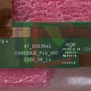 DV490QUB-P10 49英寸定制可编程高清4k玻璃屏幕液晶薄膜晶体管显示器开放式电池发光二极管屏幕电视面板 - Product Image 6