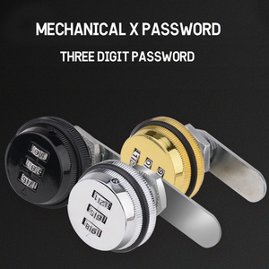 Posta kutusu cam 3 haneli dijital şifreli şifre dolap kilidi banka kasası pin kodu dolap kilidi çekmeceli - Product Image 6
