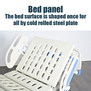 Роскошная Больничная койка из Гуанчжоу с автоматическим унитазом, ручная медицинская кровать из стали ABS и металлического материала - Product Image 3