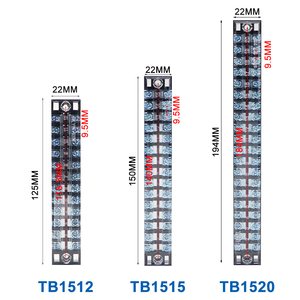 TBシリーズ端子電流端子台25Aコネクタ端子台ネジ端子台 - Product Image 4