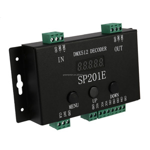 SP201E DMX512 декодер DMX к SPI сигналу RGB RGBWW адресуемый DMX светодиодный контроллер DMX декодер DC5-24V поддержка 1024 пикселей - Product Image 5