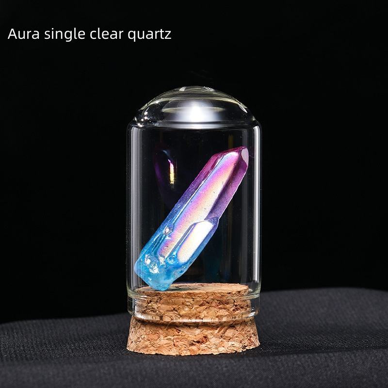 Aura quartz clair unique