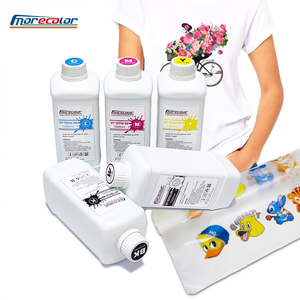 厂家直销DFT CMYK 1000毫升爱普生I3200/XP600打印头纺织品转印油墨 - Product Image 5