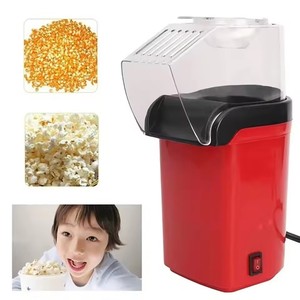 Maquina De Palomita 110v 220v 1200w Pop Corn Machine Electric Automatic Hot Air Mini <strong>Popcorn</strong> Maker Snack Machinery Cheap Price