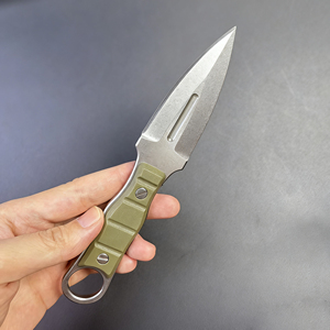 سكين جيب تكتيكي بشفرة ثابتة للدفاع عن النفس فائدة البقاء على قيد الحياة الصيد في الهواء الطلق سكين التخييم - Product Image 3