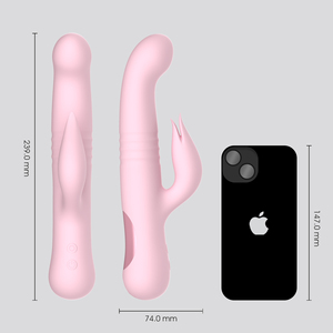 WINYIスラスティングバイブレーターファクトリー2024新しい3In1ウサギバイブレーターJouet Sexuel G-Spot Clitoral Licking Stimulator