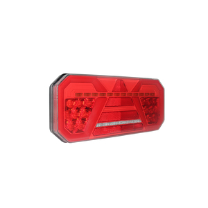 Emark EMC, plaka ışığı LED kuyruk lambası olan ağır kamyon römorku için 12 inç dikdörtgen çok fonksiyonlu 5025 onayladı - Product Image 4
