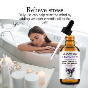 Lavanta esanslı yağ Aroma SPA kabartma gevşeme doğal saf uçucu yağlar Set aromaterapi masaj yıkanmak Aroma yağı - Product Image 4