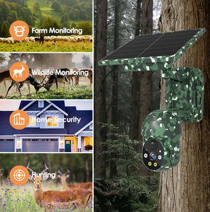 Xiaovv-p6 في الهواء الطلق الصيد كاميرا الحياة البرية للرؤية الليلية كاميرا تعقب في الهواء الطلق التمويه المنخفضة الطاقة كاميرا إنذار P6 H.265 4g إشارة - Product Image 2