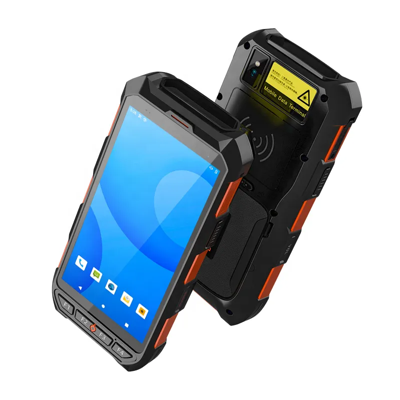 Android10 Rugged Industrial PDA IP65 4G 5.5 Inch NFC Reader Writer POS Terminal with 2D Scanner