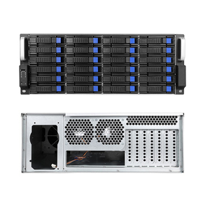 4U 24ベイズストレージサーバーケース19インチRackmountシャーシファンGPUケースRV4 4UサーバーコンピュータケースPCパワー - Product Image 5