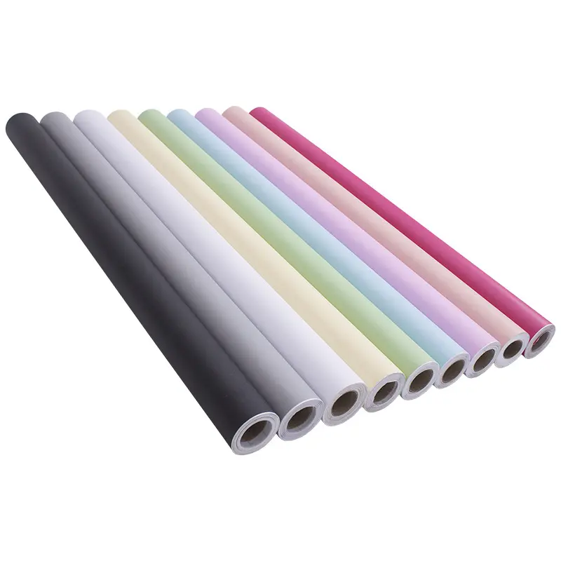 Solide Farbe PVC selbstklebender Wand-Aufkleber Grenze dekorativer Linienaufkleber Glas Anti-Kollisionsstreifen Bodenreiniger Produkt