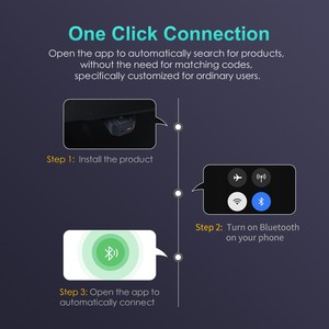 OBD2-Scanner APP Wireless Einfache Einrichtung 1S Automatische Verbindung zum Telefon Clear Reset Fahrzeug motor Fehler code Reader Diagnose tool - Product Image 5