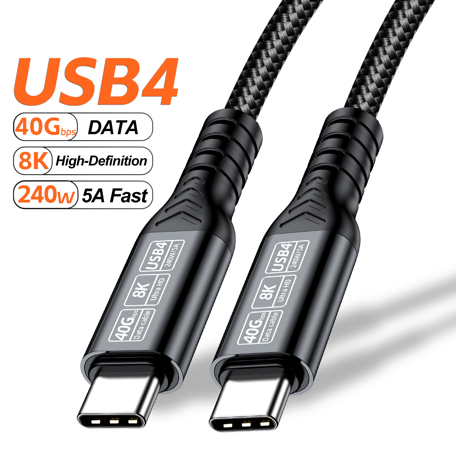 Noir (usb4-40g-8k-240w)