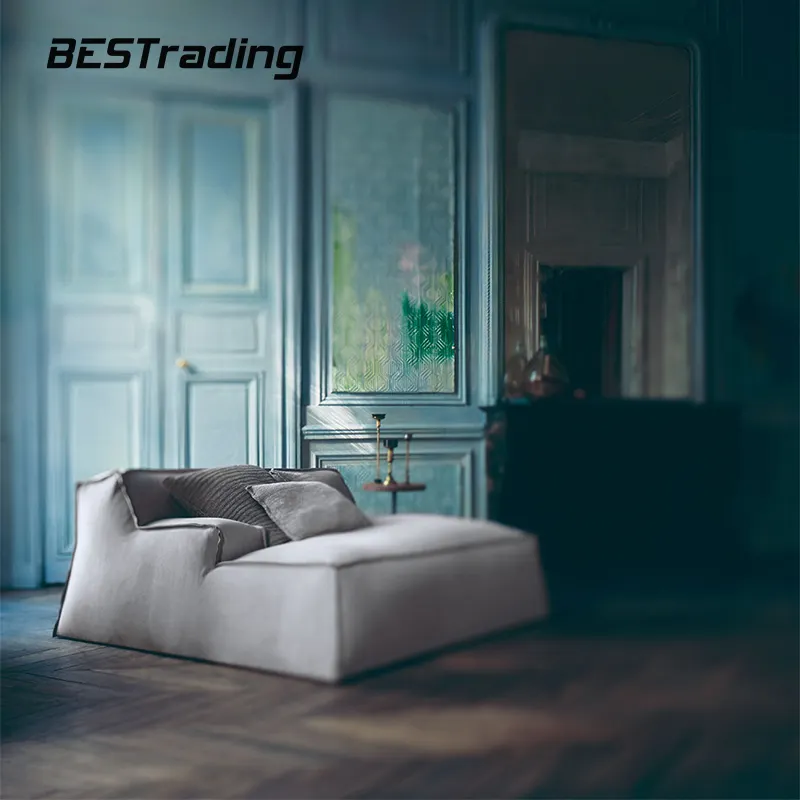 Semplice creativo panno pane divano spugna divano singolo/multiplayer mobili soggiorno tempo libero poltrona divano in tessuto